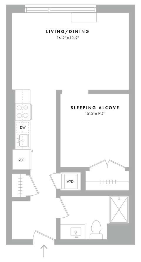 44 John Street Studio-1 Bed Apartment for Rent - Photo Gallery 31